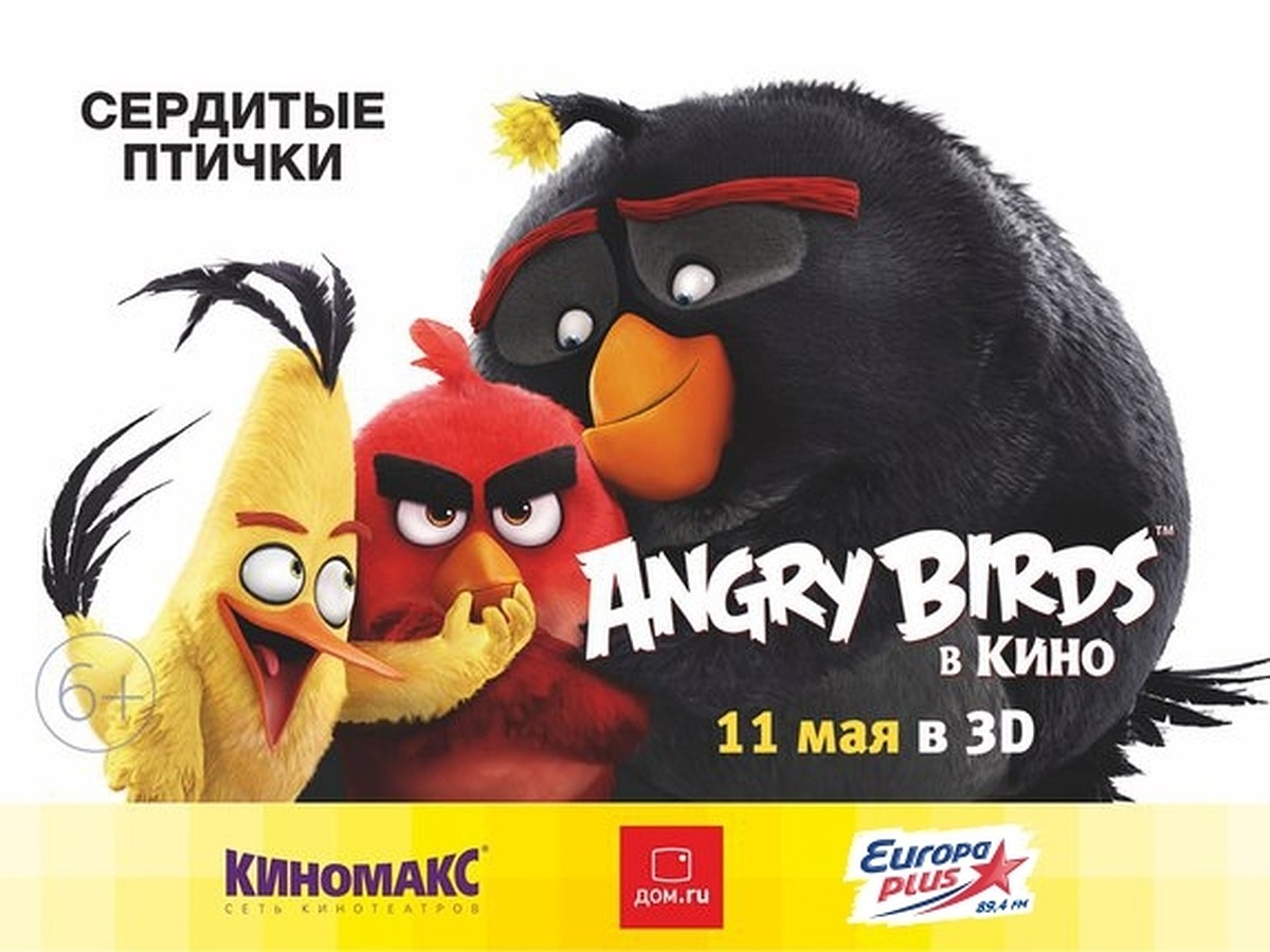 Жители Перми увидят «Angry Birds в кино» за день до премьеры - KP.RU