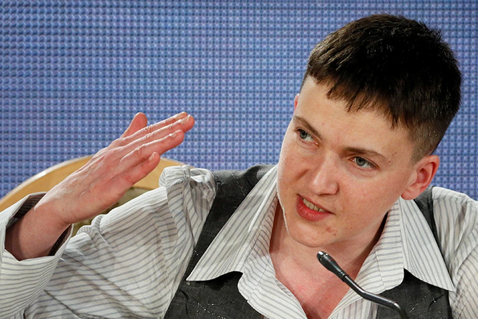 Закончила Савченко пресс-конференцию пением гимна и пожеланием «смерти ворагам»