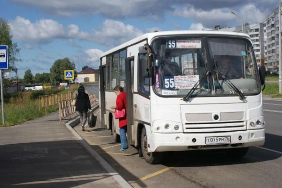 55 автобус юбилейный