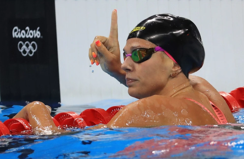 Юлия Ефимова - главная надежда сборной России на первую медаль в плавании.