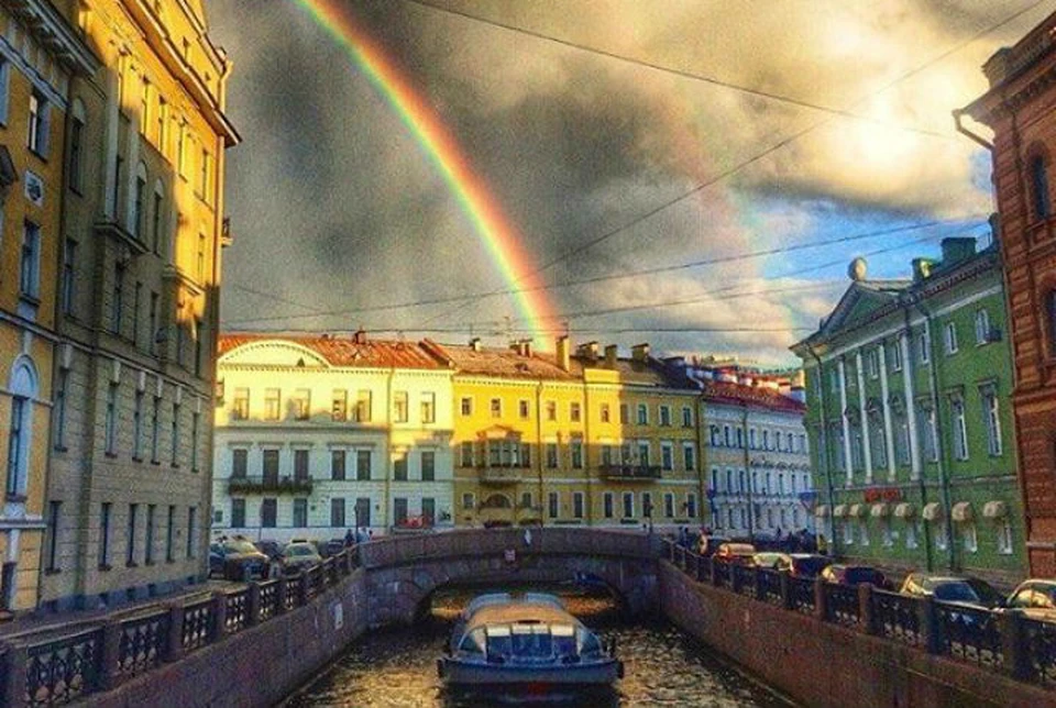 Радуга в санкт петербурге