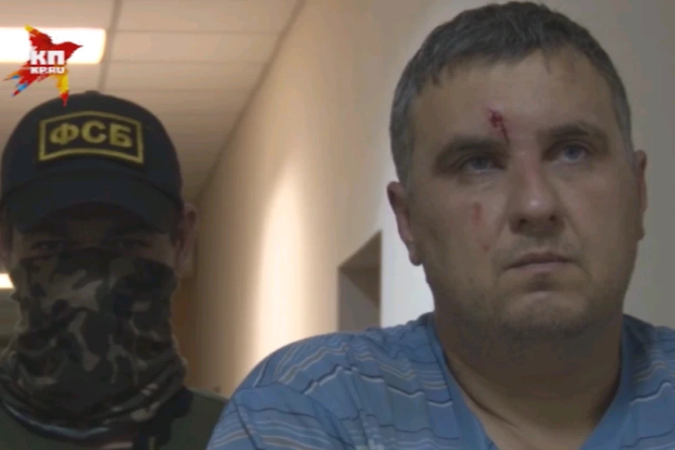 Задержанный оперативниками ФСБ украинец Евгений Панов