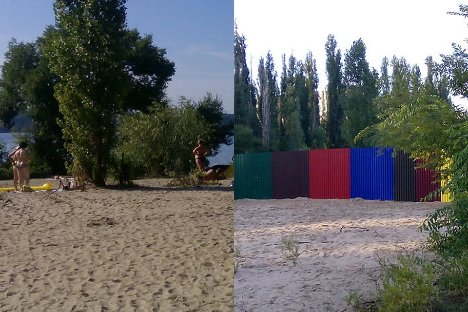 Для многих жителей пляж - любимое место отдыха, поэтому появление здесь забора люди восприняли болезненно.