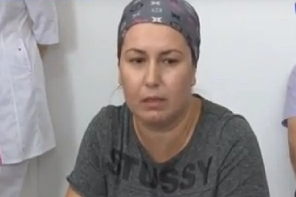 Амина Магомедова, мать ребенка, которую оскорбила врач. Фото: Youtube