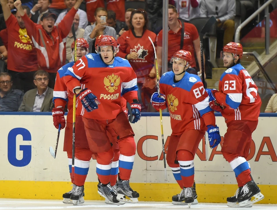 Победив Финляндию со счетом 3:0, сборная России вышла в полуфинал Кубка мира на Канаду.