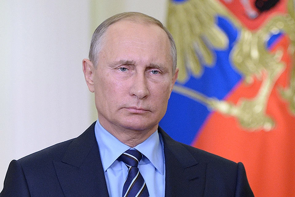 9 октября 2016. Президент России Владимир Путин во время поздравления работников сельского хозяйства и перерабатывающей промышленности с профессиональным праздником. Алексей Никольский/пресс-служба президента РФ/ТАСС