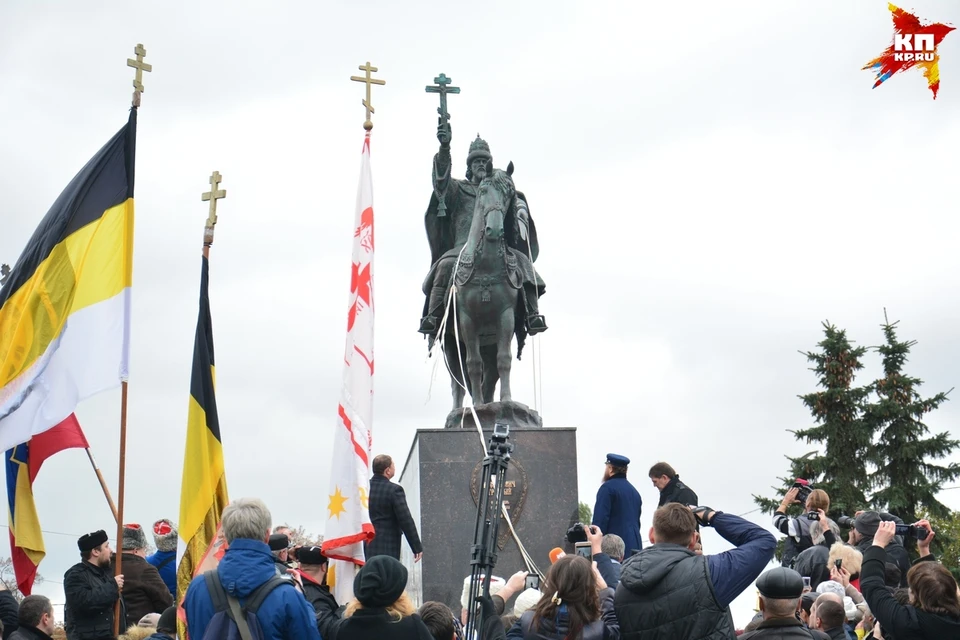 Открытие первого памятника Ивану Грозному.