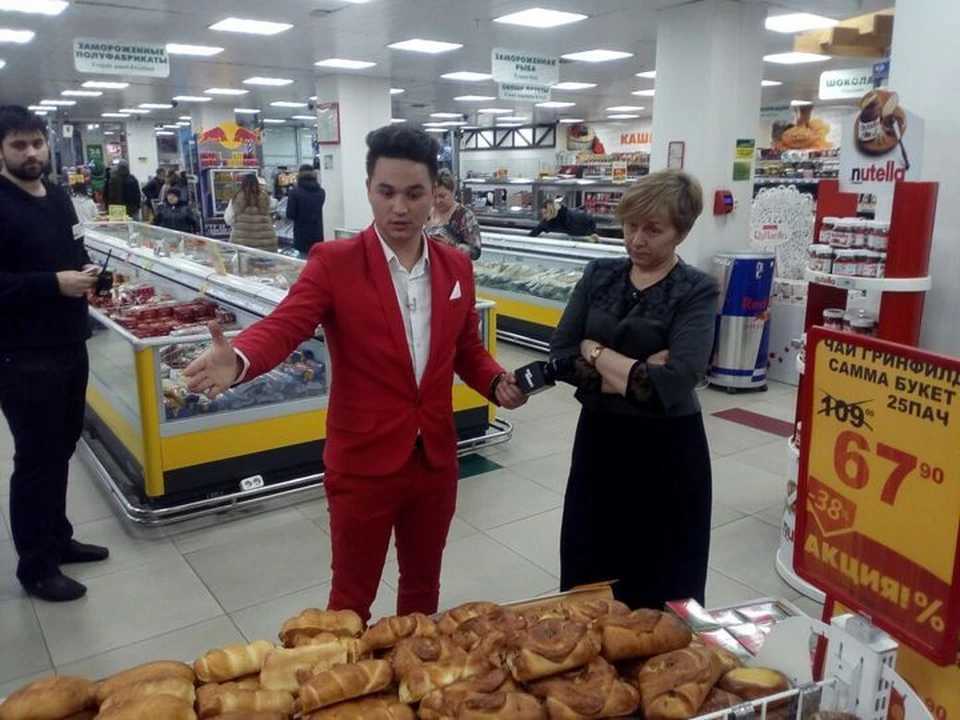 Ведуший возмутился, что скоропортящиеся продукты хранятся без охлаждения