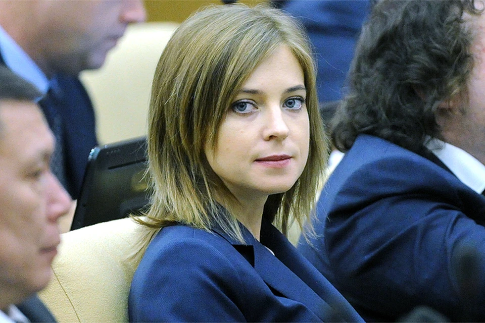 Наталья Поклонская на заседании Госдумы.
