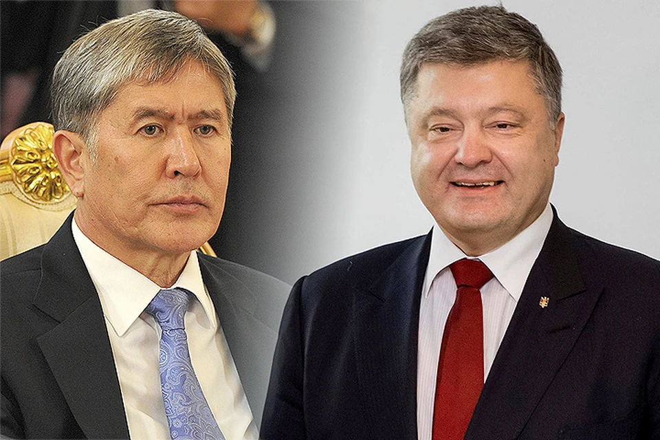 Пранкеры 40 минут беседовали с Порошенко от имени президента Киргизии Алмазбека Атамбаева.
