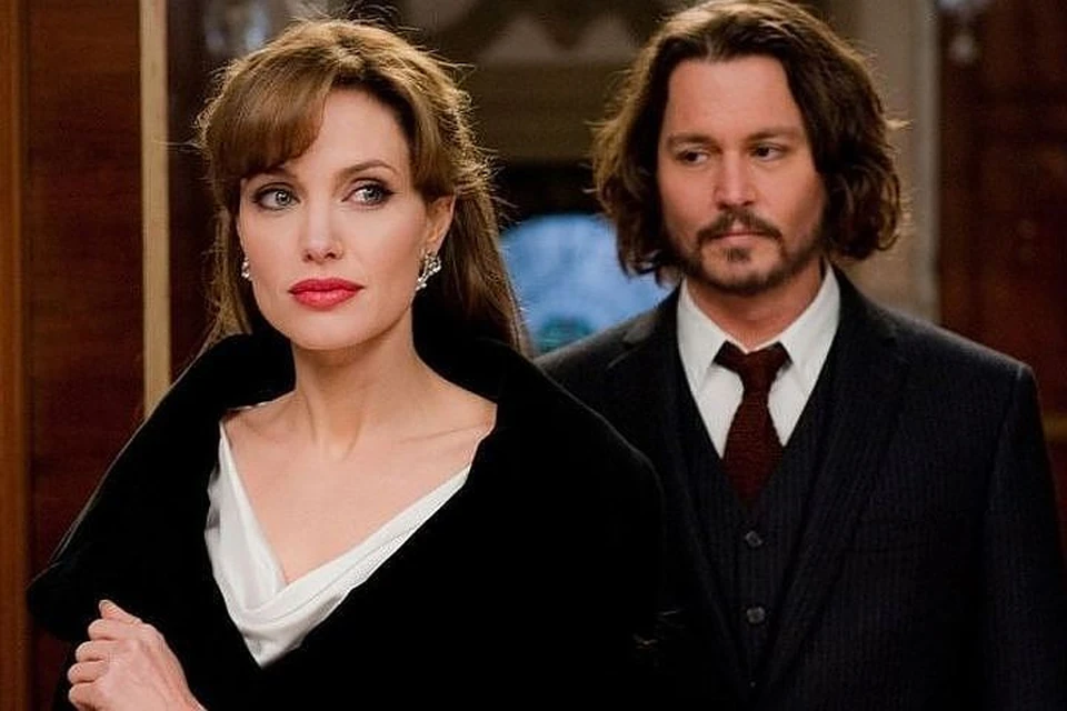 Анджелина Джоли и Джонни Депп в картине "Турист". Фото: кадр из фильма.