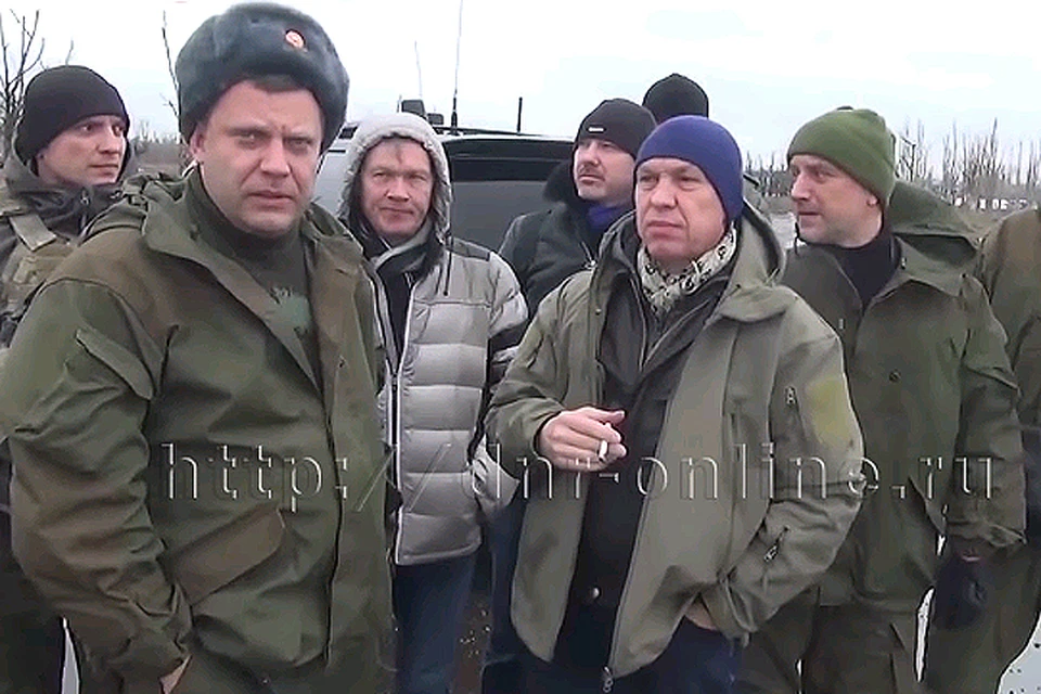 Александр Скляр и Захар Прилепин посетили прифронтовые районы ДНР.