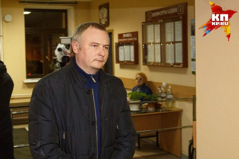 Юрий Тимченко в суде во время ареста.