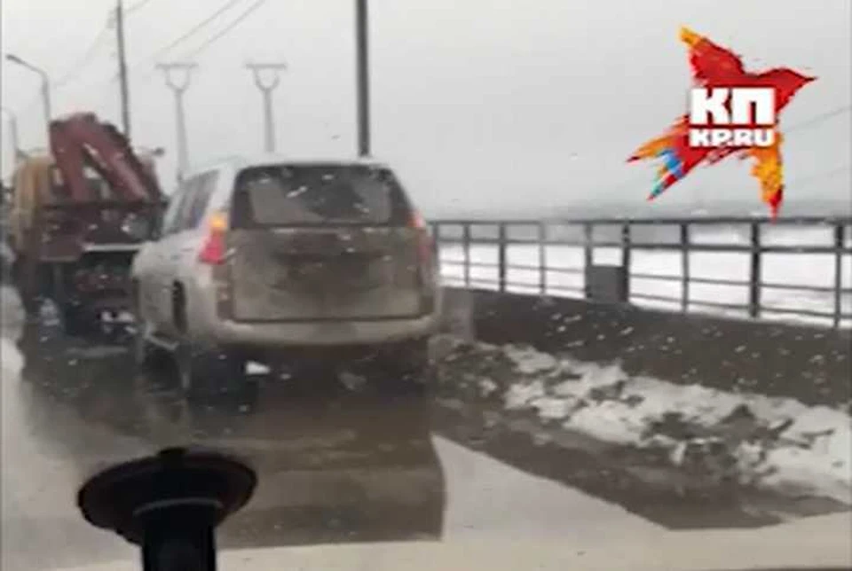 Фото: кадр видео очевидца