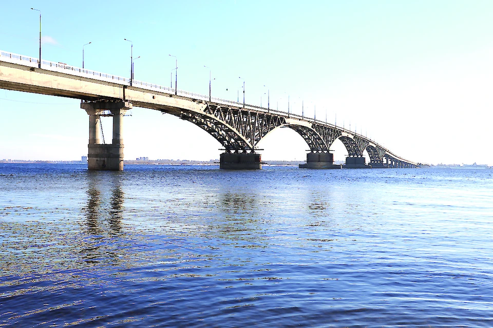 Мост саратов энгельс длина
