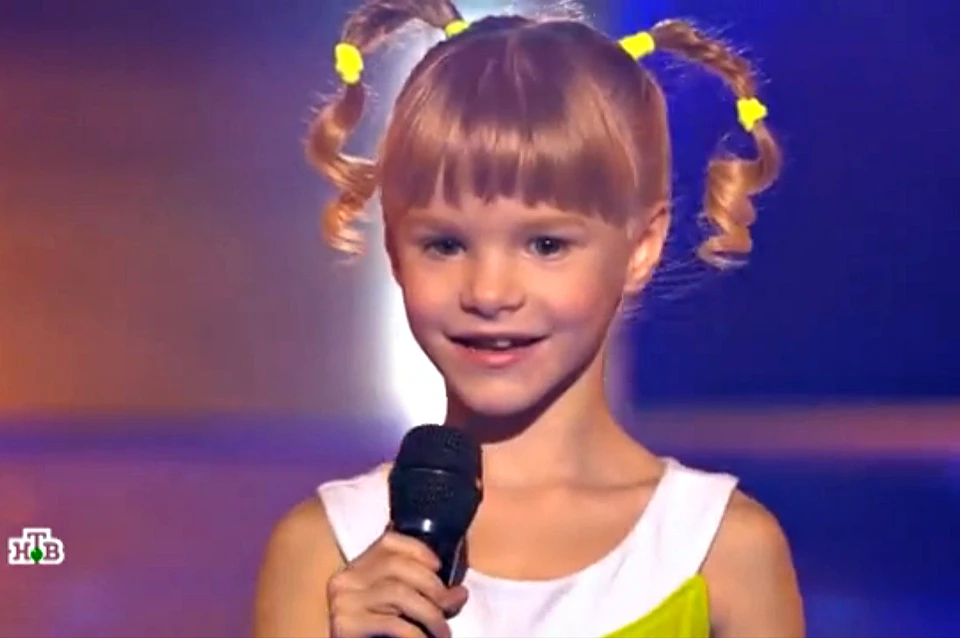 Таня Дузенко очаровала всех песней про Кузнечика. Фото: кадр из шоу.