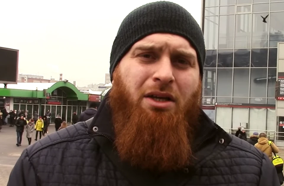 Активист Исламского патруля Ислам Исмаилов.