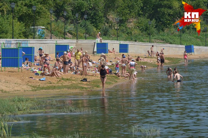 Орловцев не смущает запрет на купание и качество воды