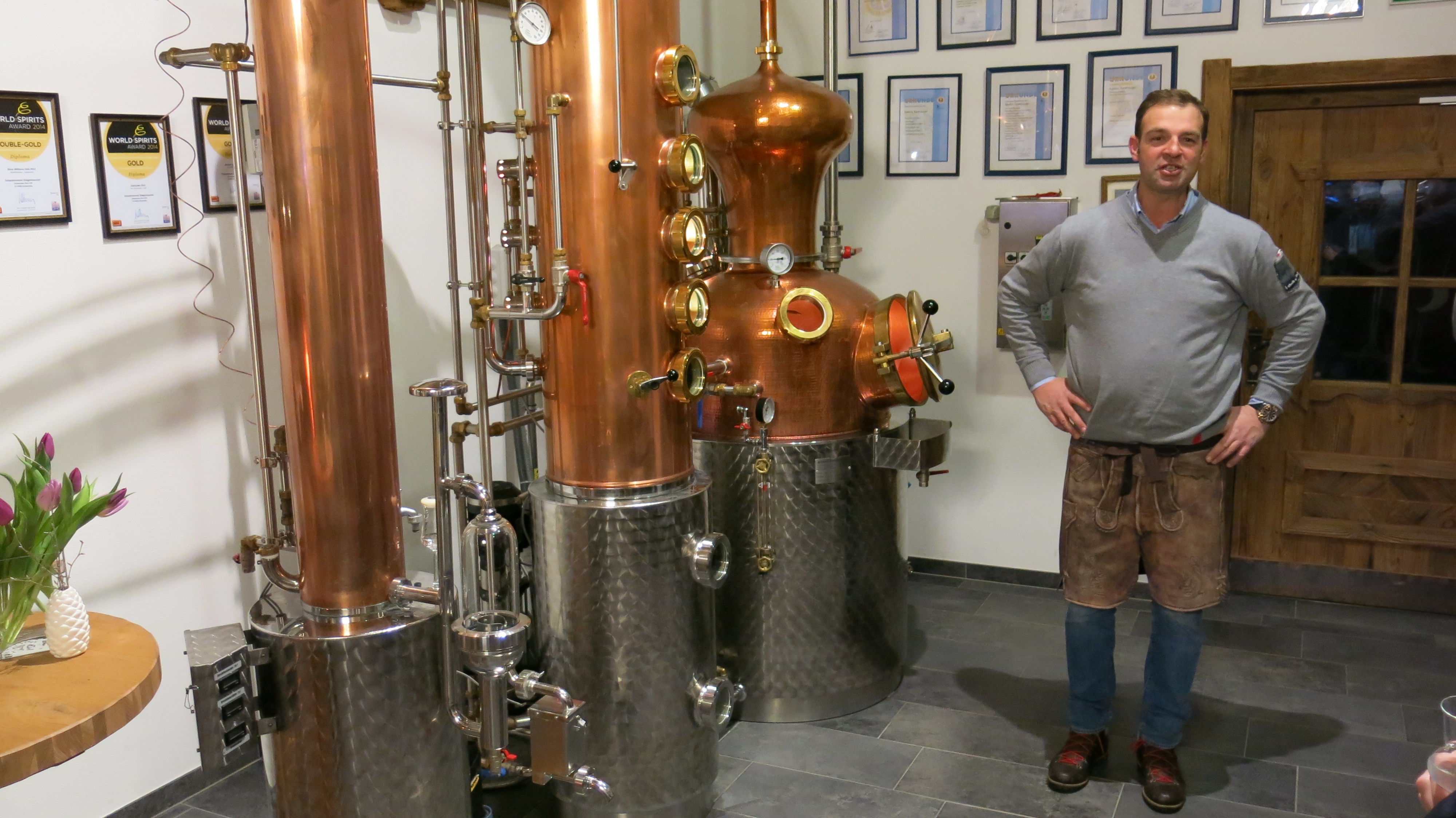 Мартин Фанкхаузер, производитель шнапса.