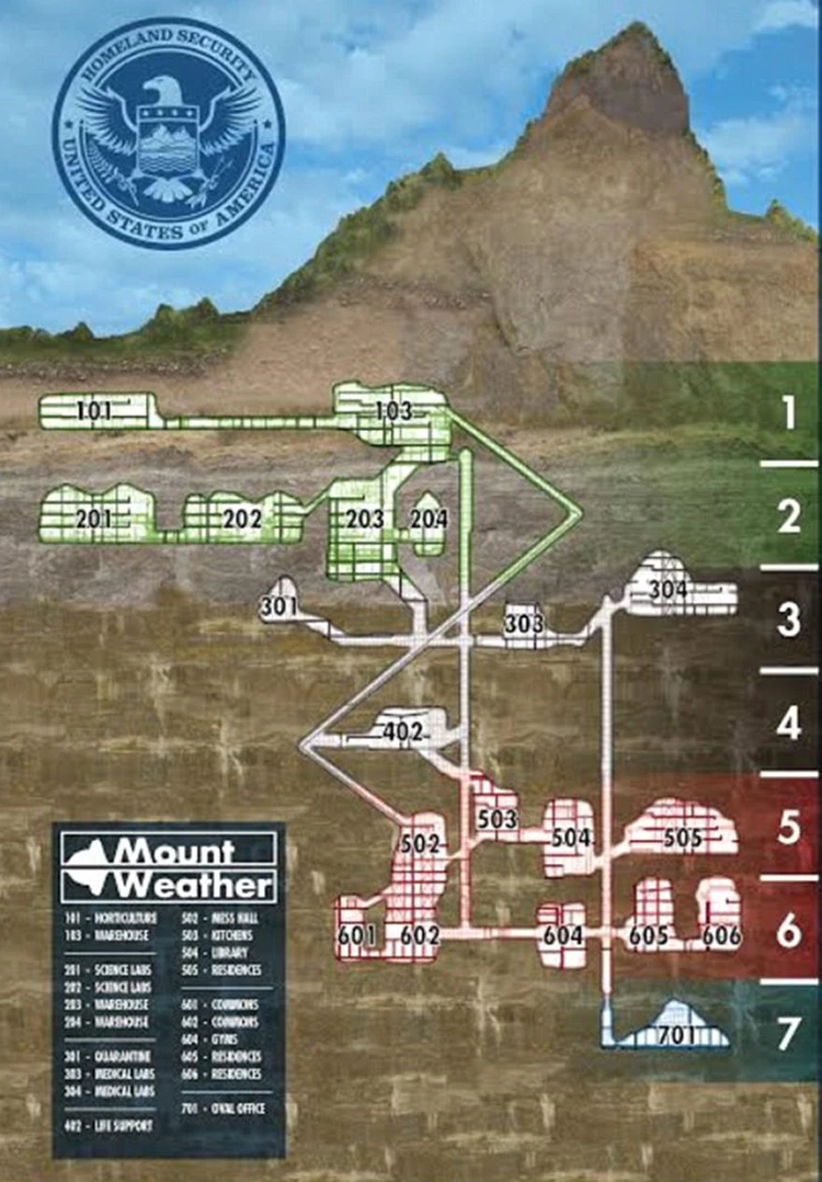 В Америке вышла книга о секретных бункерах правительства - KP.RU