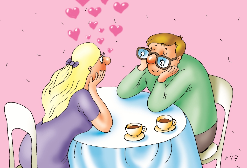 90% свиданий заканчиваются взаимными симпатиями.