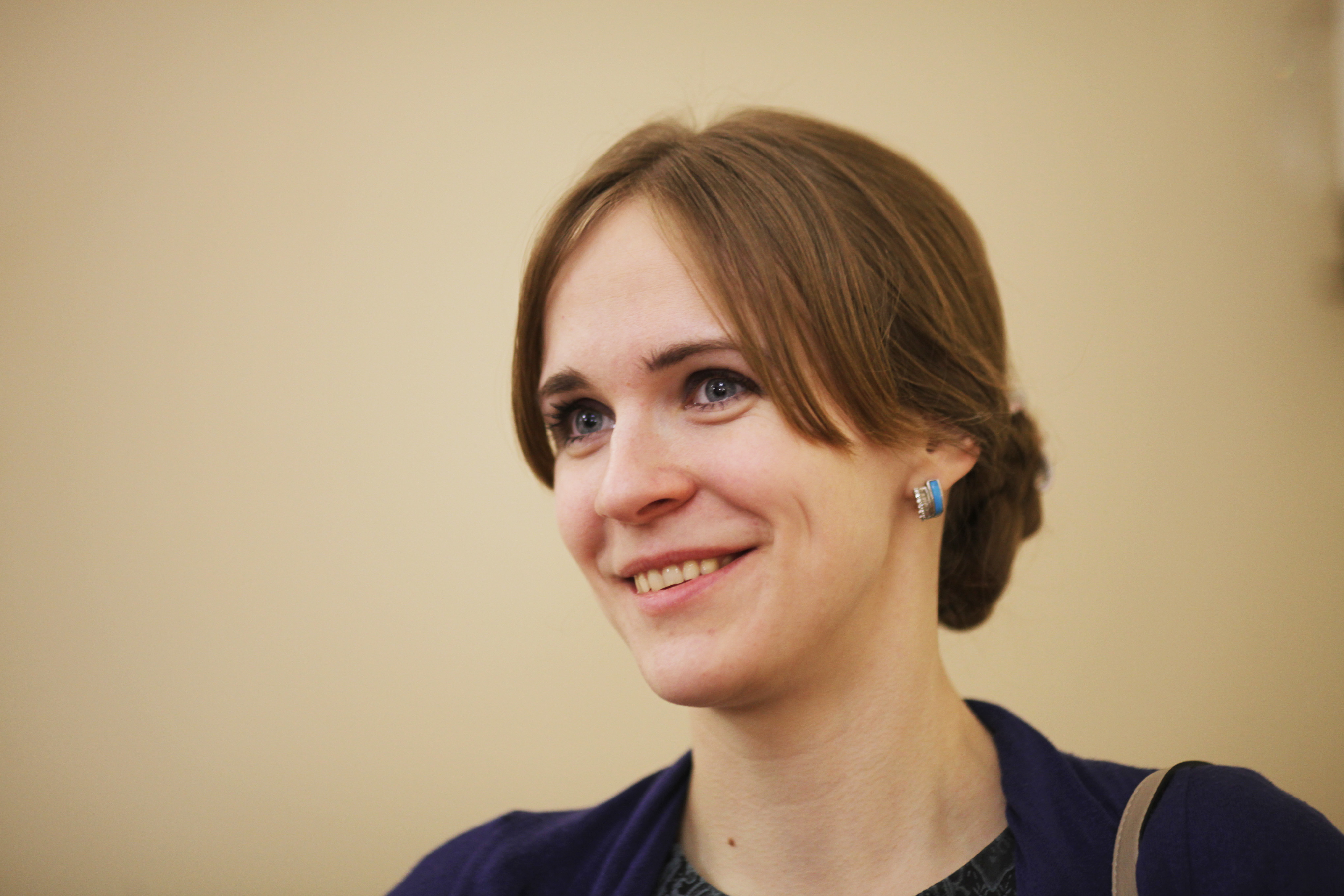 Елизавета Олескина - директор Благотворительного фонда помощи пожилым людям и инвалидам «Старость в радость»