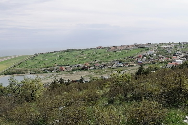 Гольф-клуб с высоты