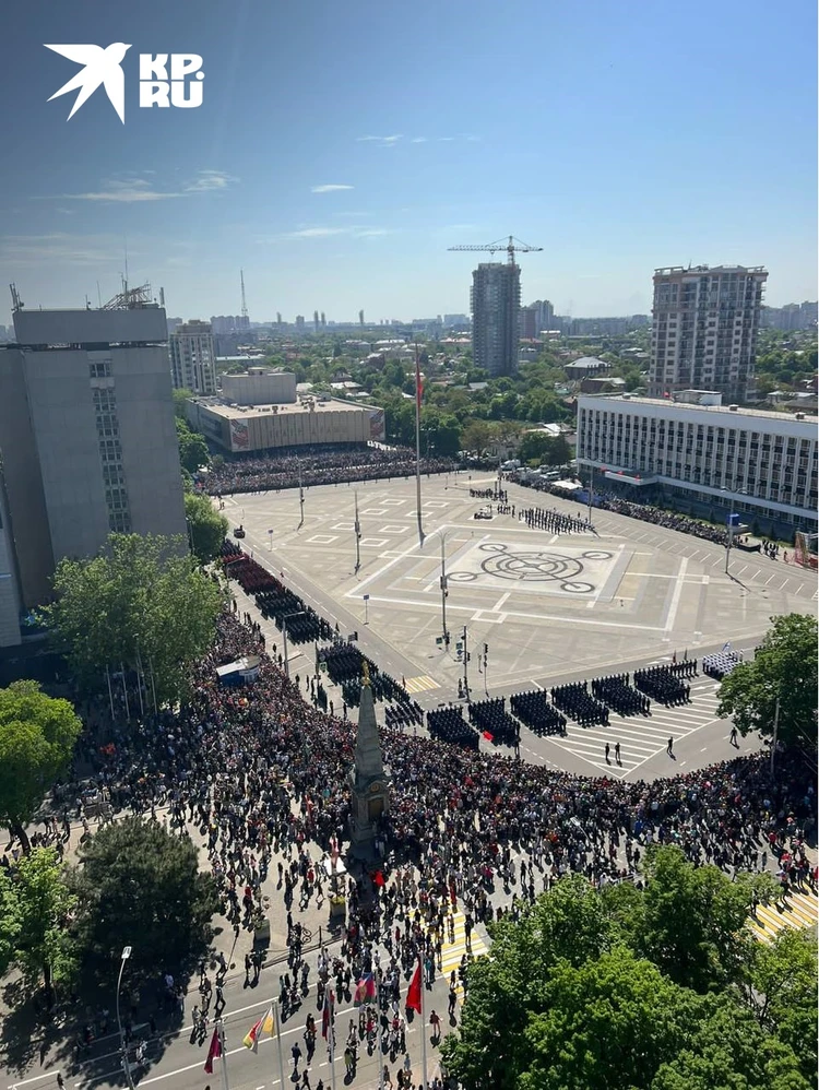 День Победы (9 мая) в Краснодаре