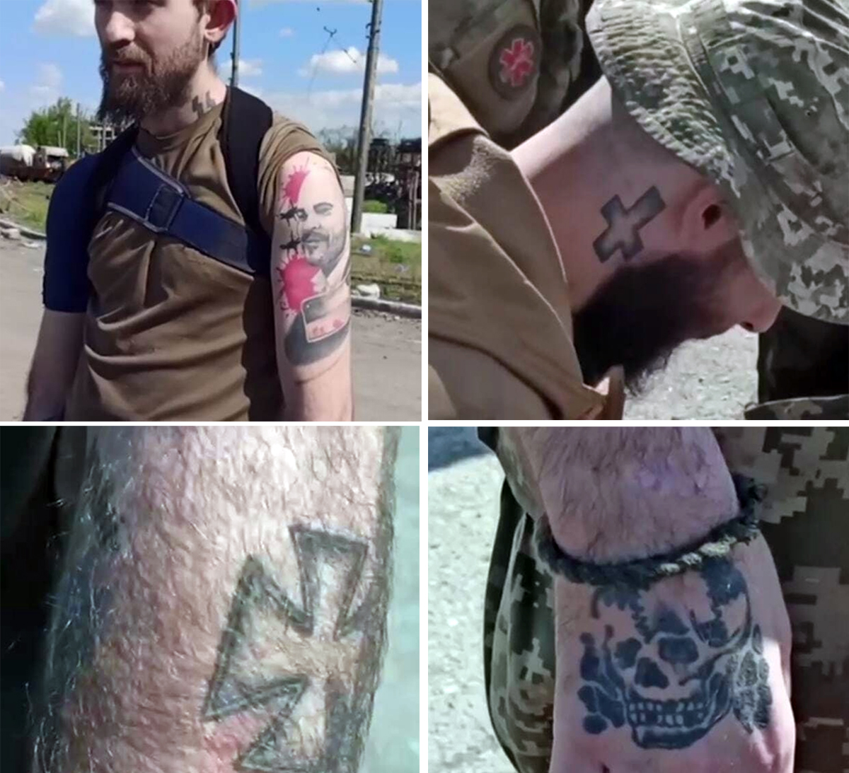 Татуировки Азова батальон Азов