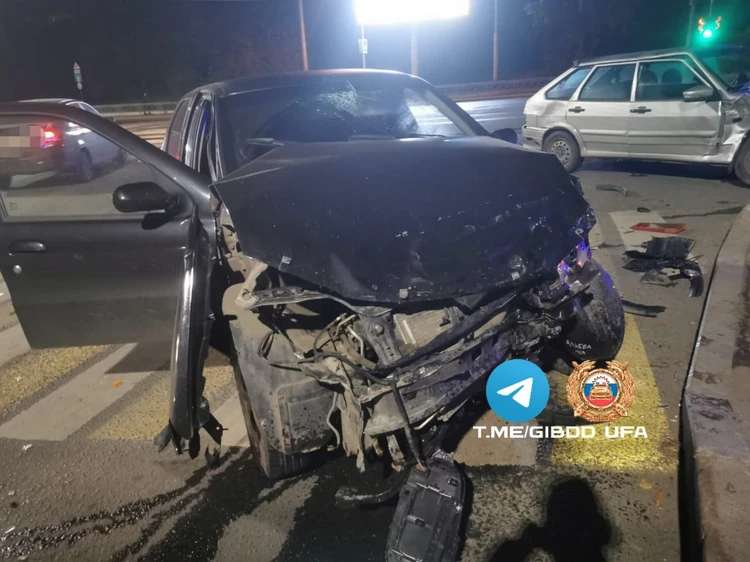 Та самая судьбоносная авария произошла 13 сентября 2023 года на улице Сипайловской в Уфе. Фото: Отдел ГИБДД по Уфе