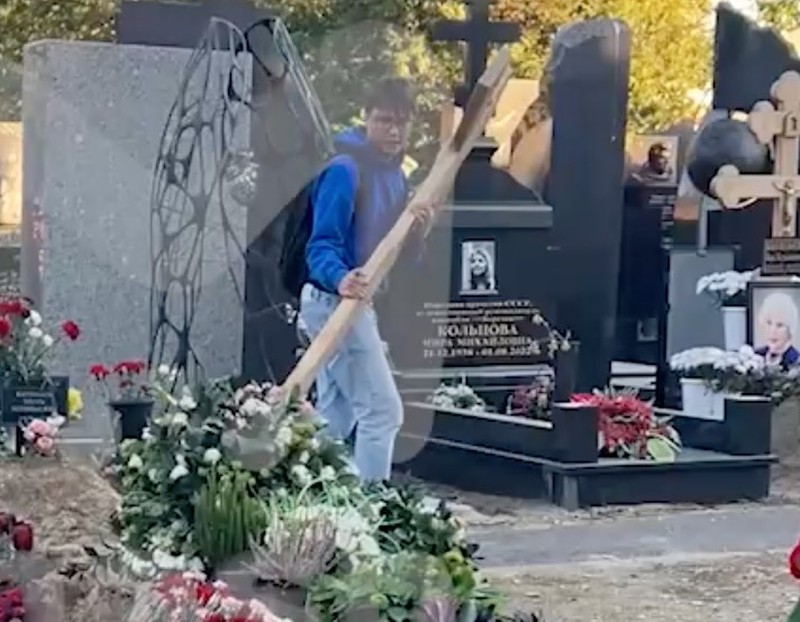 ЧП на могиле Маслякова