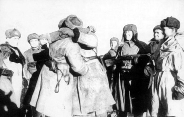 Соединение 21-й и 62-й армии. 26 января 1943 года.