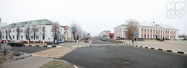 Центр города Марьина Горка.